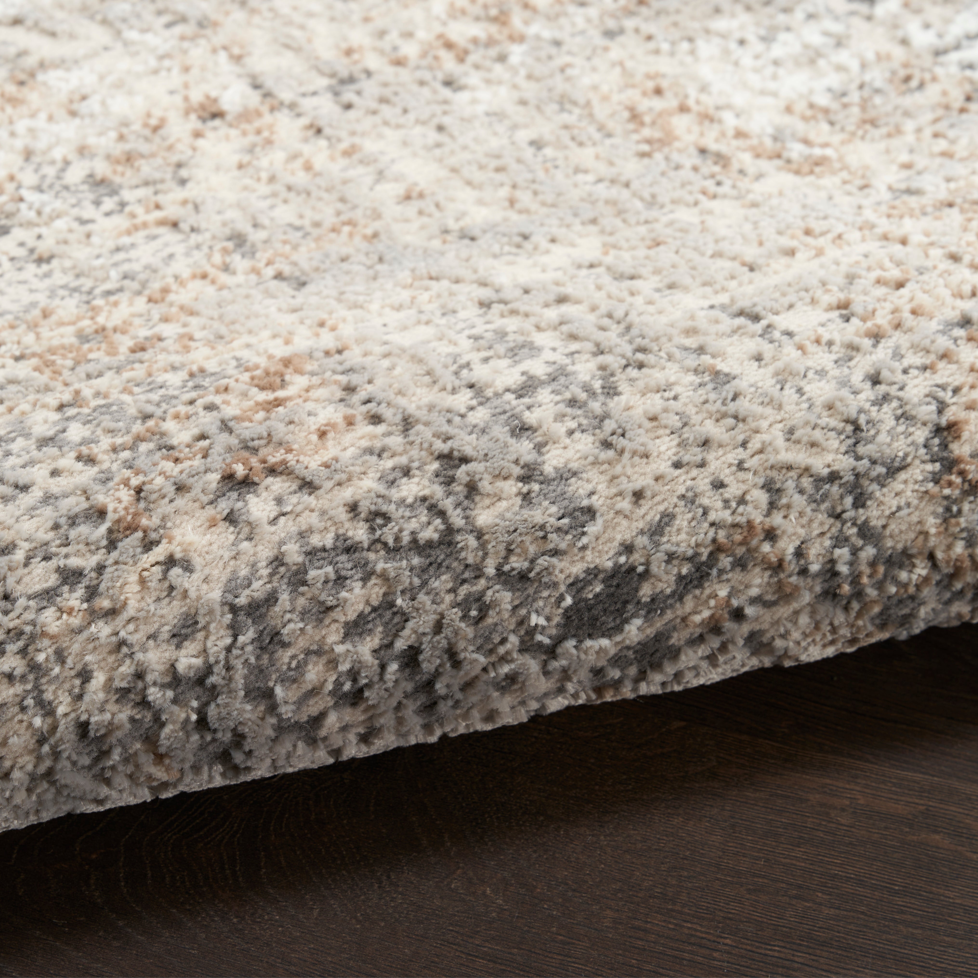Nourison Sustainable Trends SUT04 Beige/Grey Large Rectangle Rug